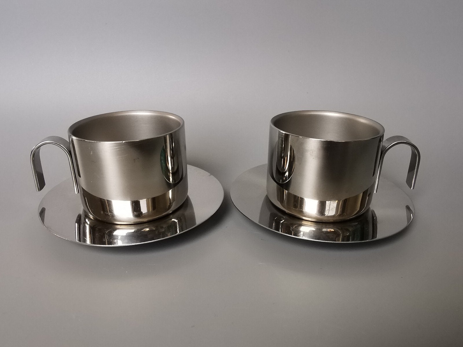 Inox Italy Guido Bergna design espresso cups kopjes, Verzenden