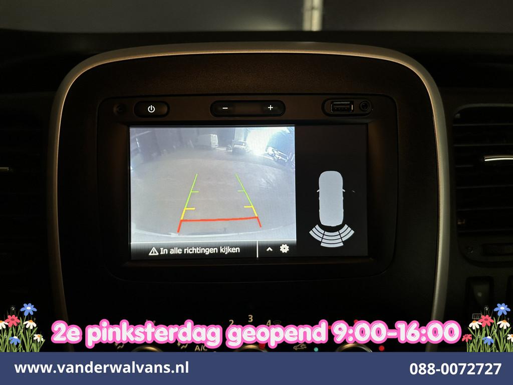 Renault Trafic 2.0 dCi 120pk L2H1 Dubbele Cabine Euro6 Airco, Auto's, Voorwielaandrijving, Stof, Gebruikt, Euro 6