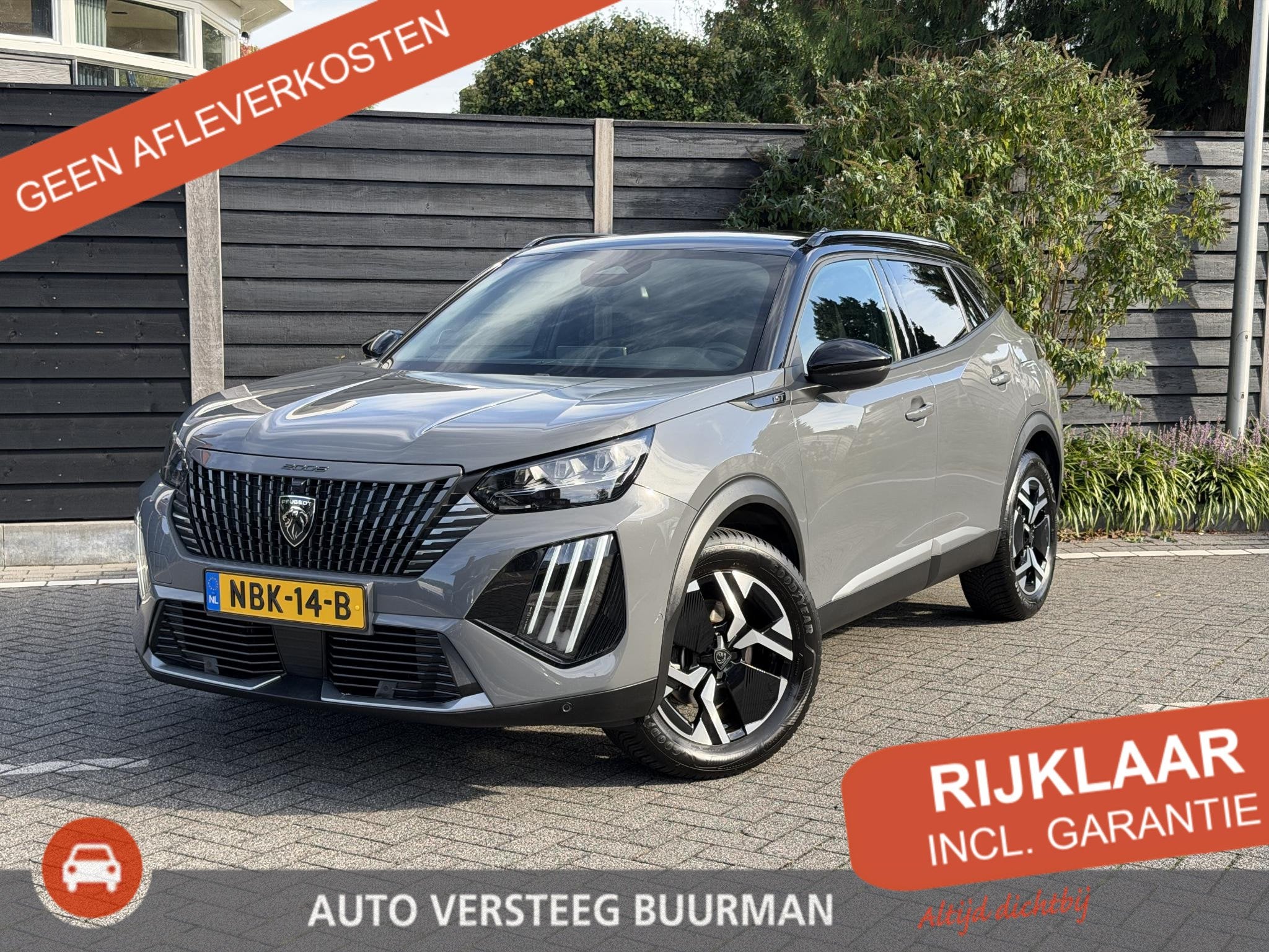 Peugeot 2008 GT 1.2 Hybrid 145PK e-DCS6 Automaat Navigatie,, 136 pk, Gebruikt, Euro 6, 1199 cc