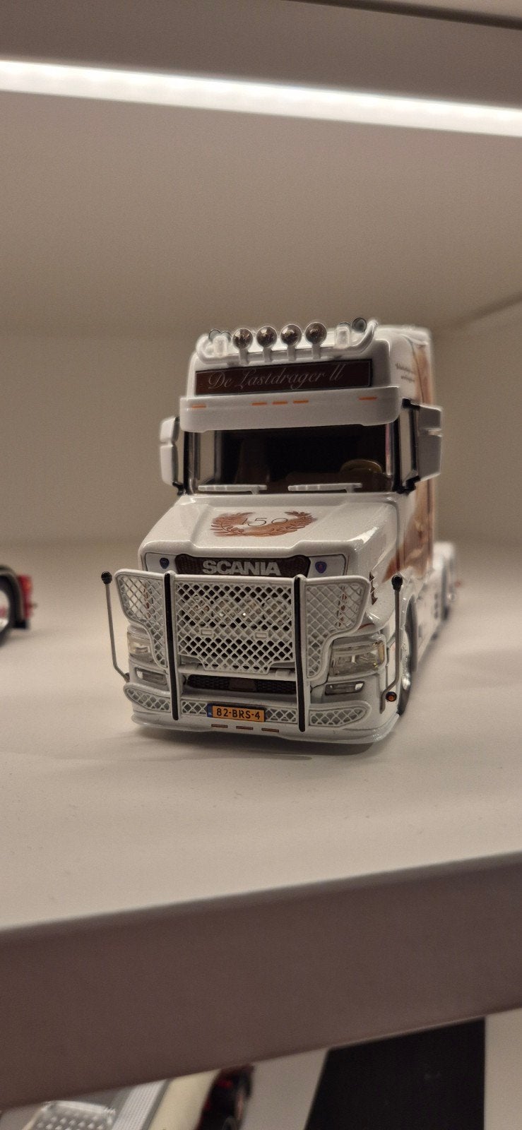 Scania 'De Lastdrager II', Overige merken, 1:32 tot 1:50, Ophalen of Verzenden, Zo goed als nieuw