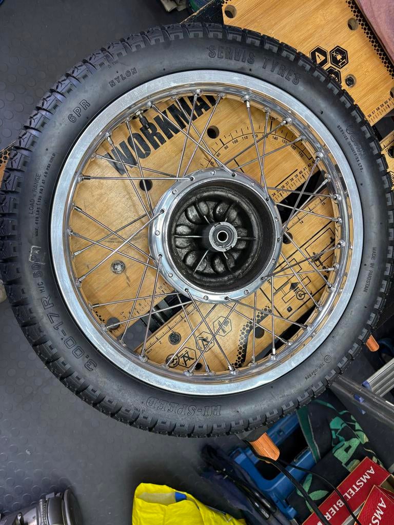 Gepolijste Zundapp wielen, geheel nieuw gemaakt, Ophalen of Verzenden, Nieuw, Overige typen