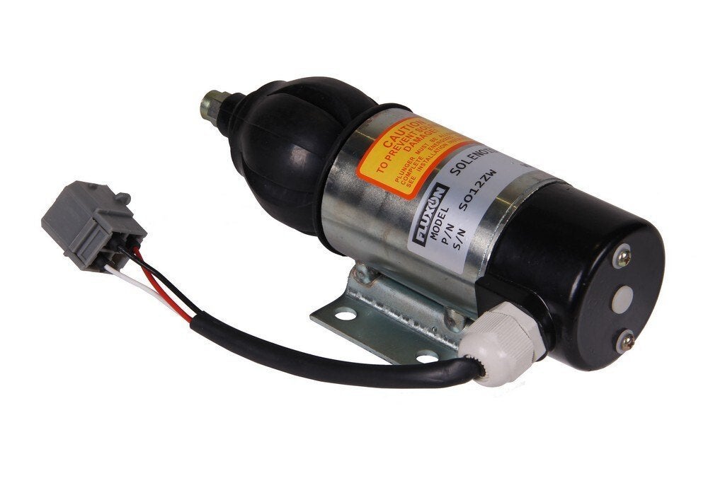 Solenoid 12V dubbele spoel, Verzenden