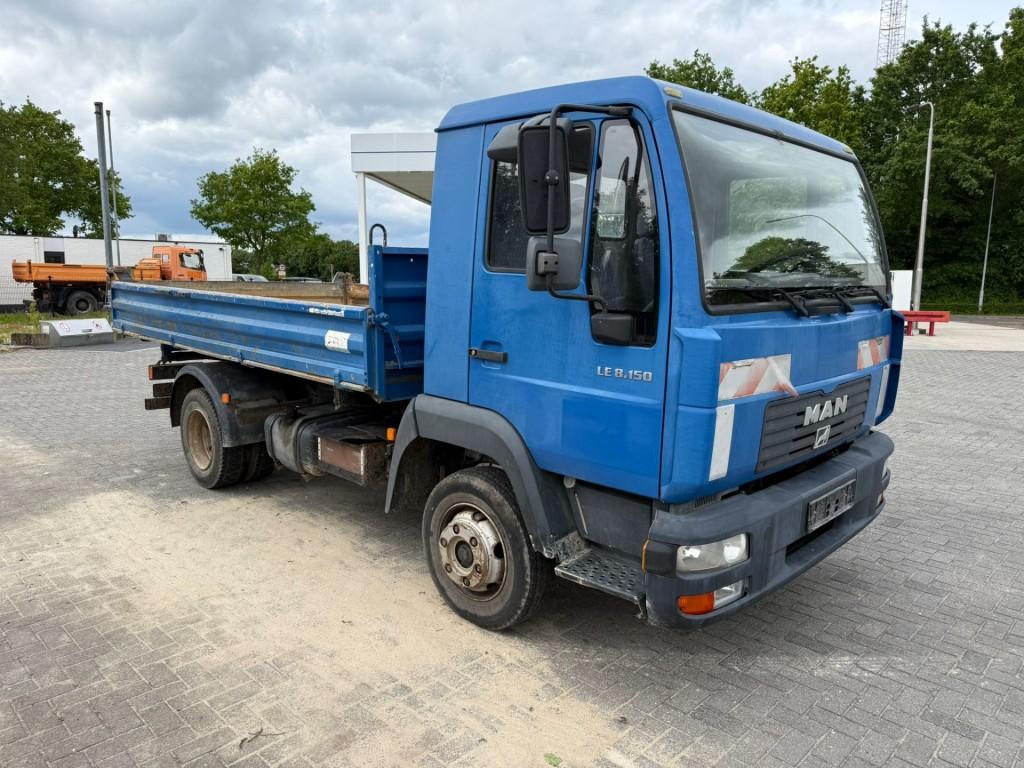 Man 8.150 Kipper, Overige merken, Blauw, Bedrijf, Te koop