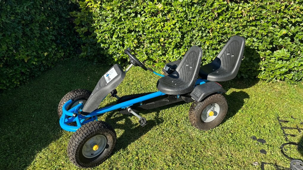 Tweezits skelter Viking blauw, Kinderen en Baby's, Speelgoed | Buiten | Skelters, Ophalen, Gebruikt, Overige merken, Duozit