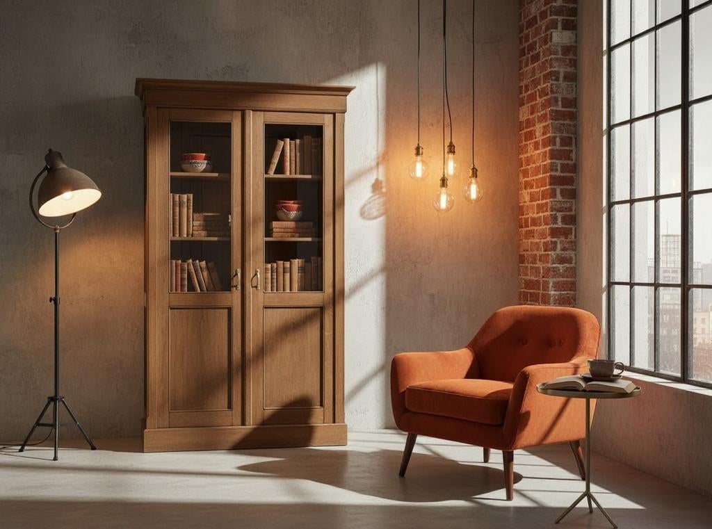 Antieke vitrinekast art deco kast, Ophalen