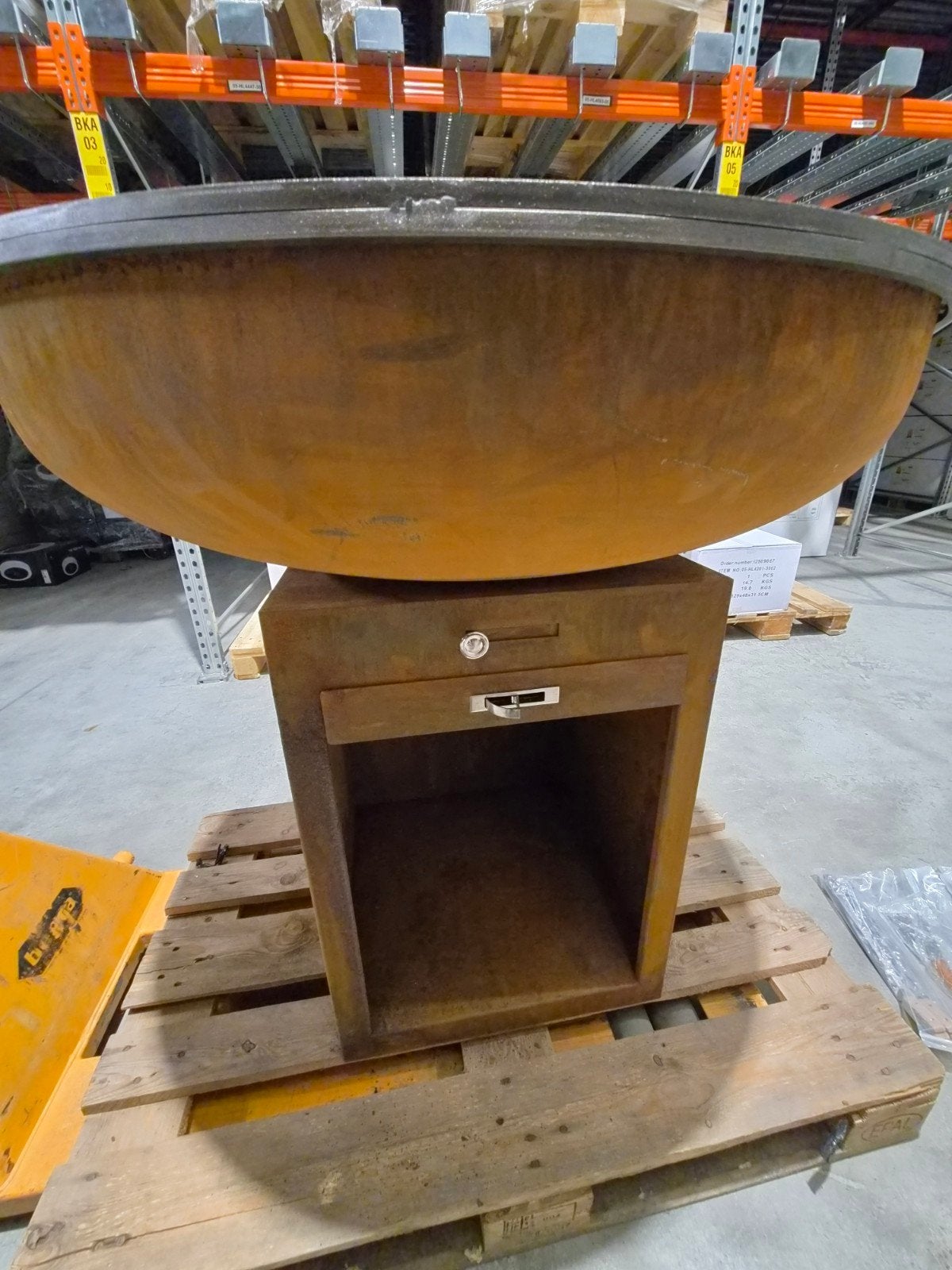 Te koop Luxe Plancha BBQ nieuwstaat 100cm, Ophalen, Nieuw