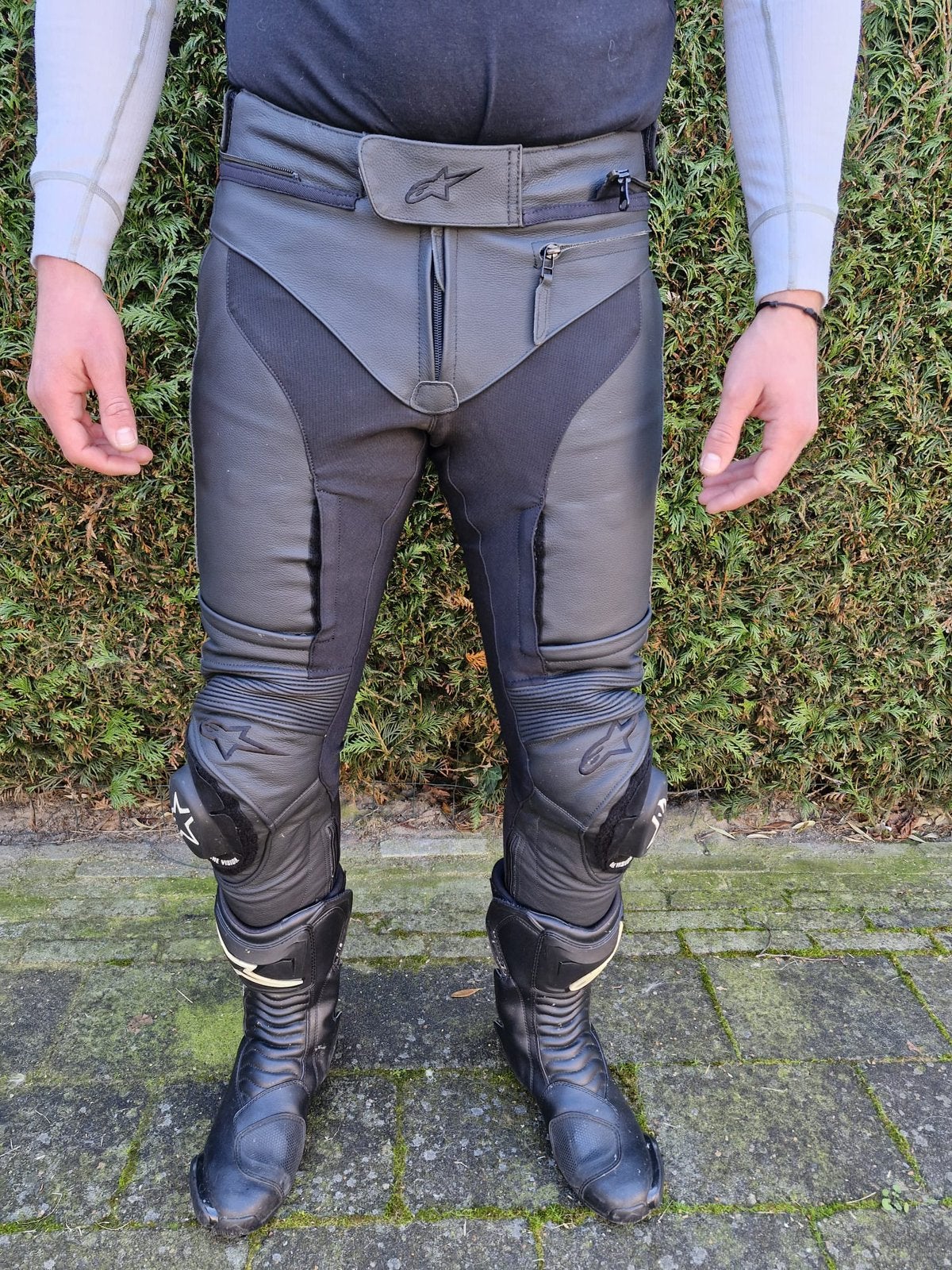 Alpinestars V3 missile leren motorbroek, Ophalen of Verzenden, Tweedehands, Broek | leer