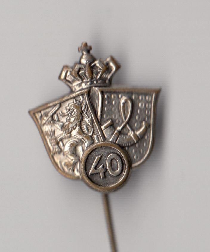 Nederlandse Menno van Coehoorn speldje, Verzamelen, Militaria | Algemeen, Niet vindbaar, Niet vindbaar, Nederland, Embleem of Badge