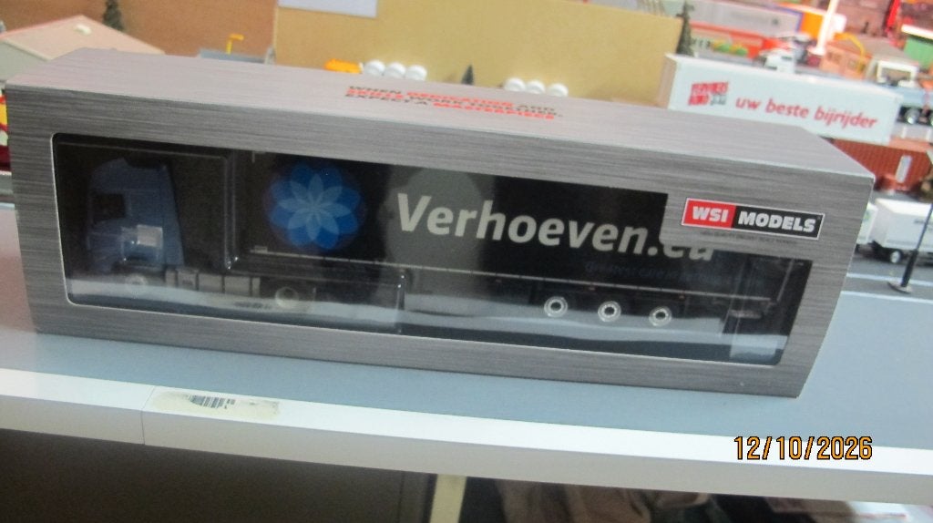 WSI Verhoeven Volvo Nieuw + Verhoeven Trailer Z.G.A.N., Ophalen of Verzenden, Nieuw, Bus of Vrachtwagen, Wsi