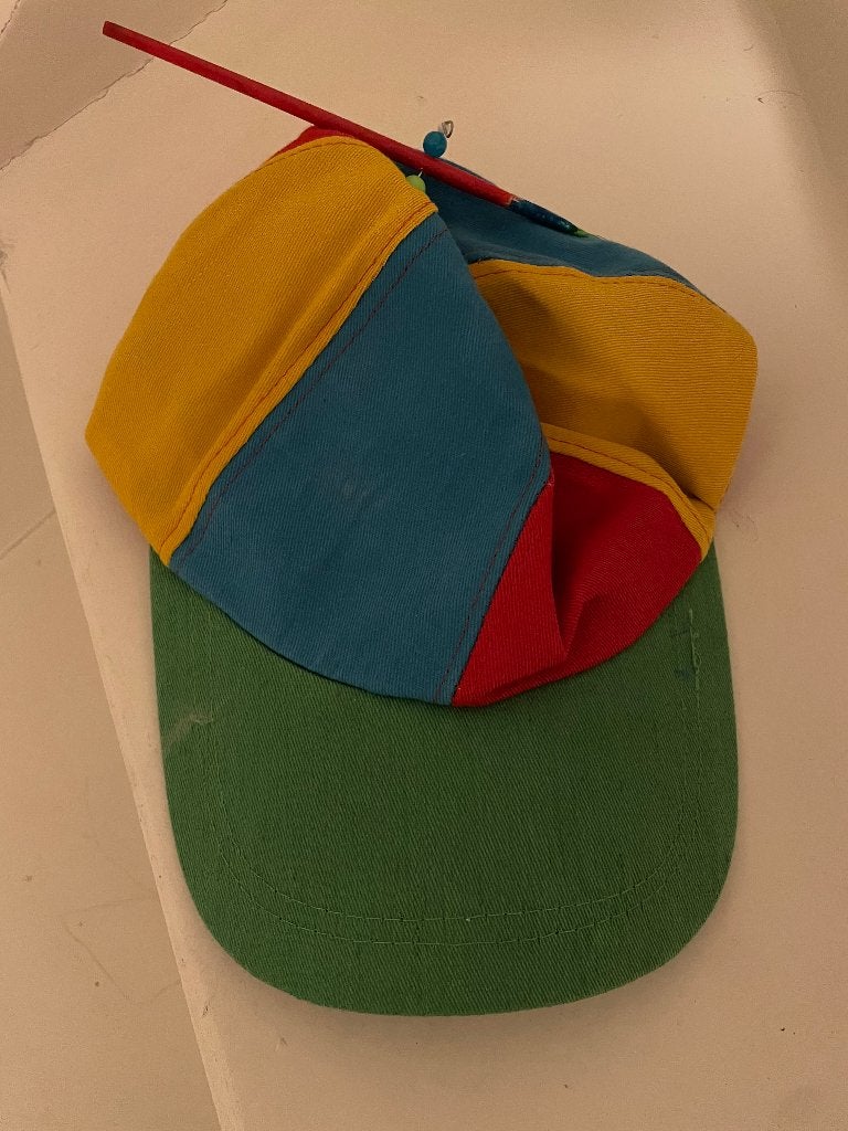 Kinderpetje met verfkwast, Ophalen of Verzenden, Zo goed als nieuw, 122 t/m 128, Jongen of Meisje