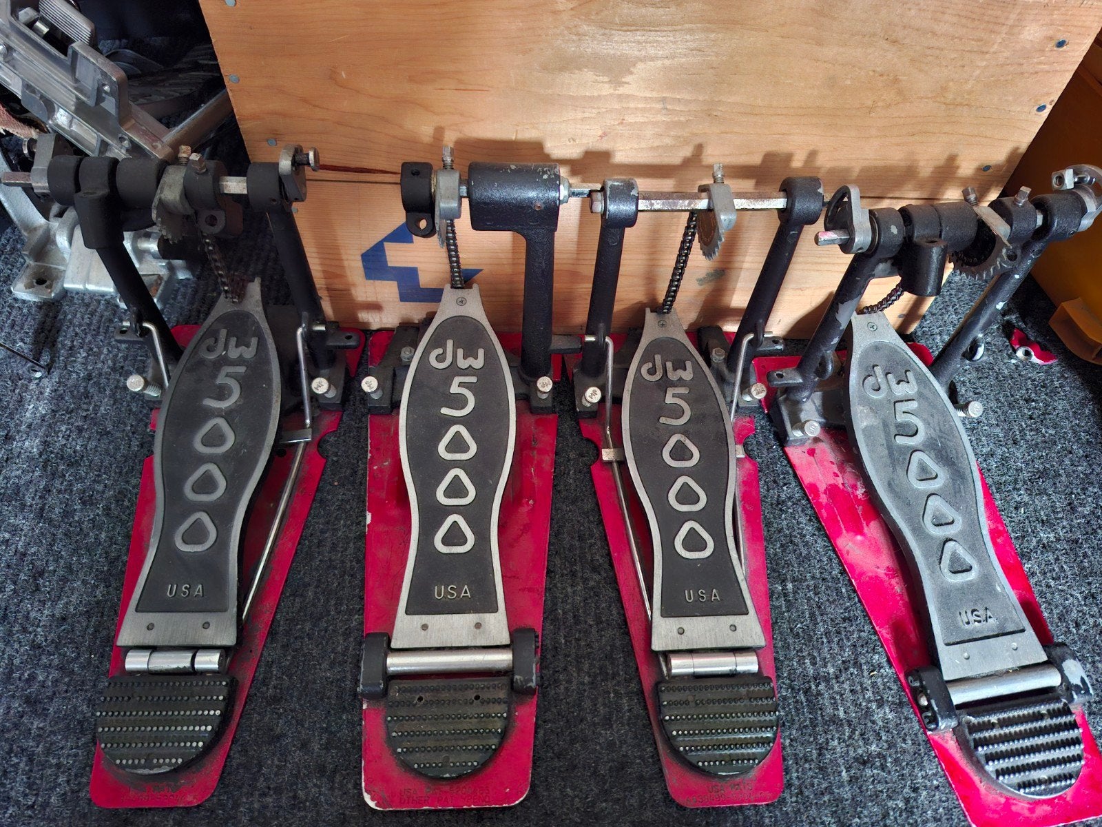 DW 5000 twin pedalen, Ophalen, Gebruikt, Overige merken
