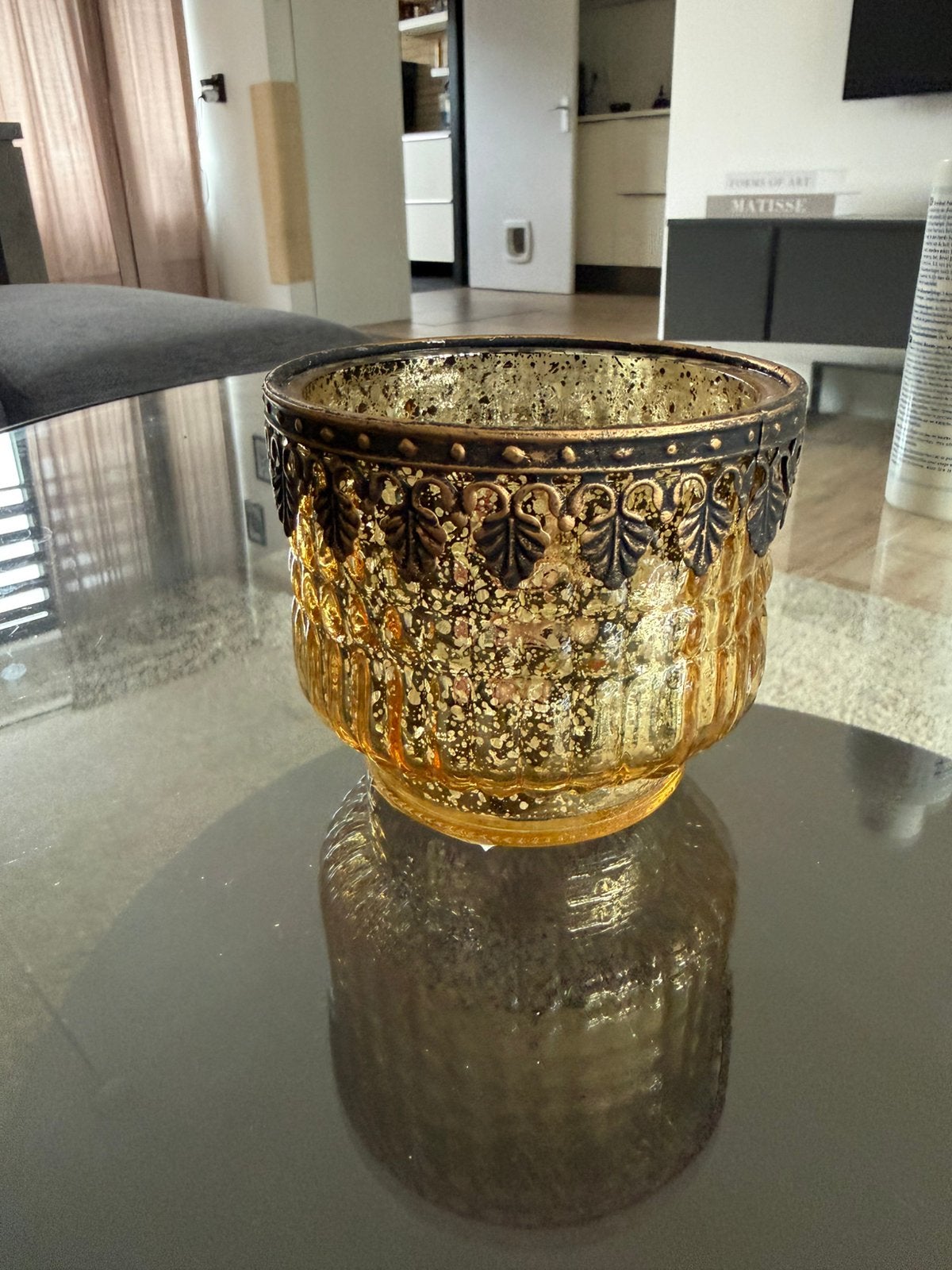 Ptmd theelichthouder, Ophalen, Waxinelichthouder, Nieuw, Glas