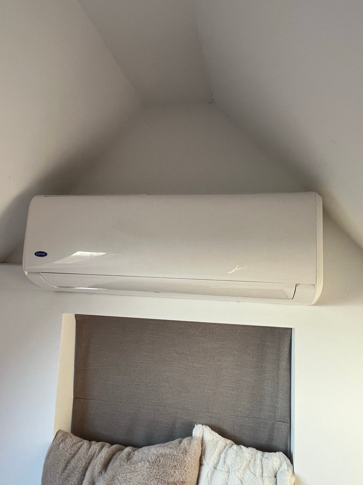 Defecte Carrier airco, Witgoed en Apparatuur, Airco's, Ophalen, Minder dan 60 m³, 3 snelheden of meer, Niet werkend