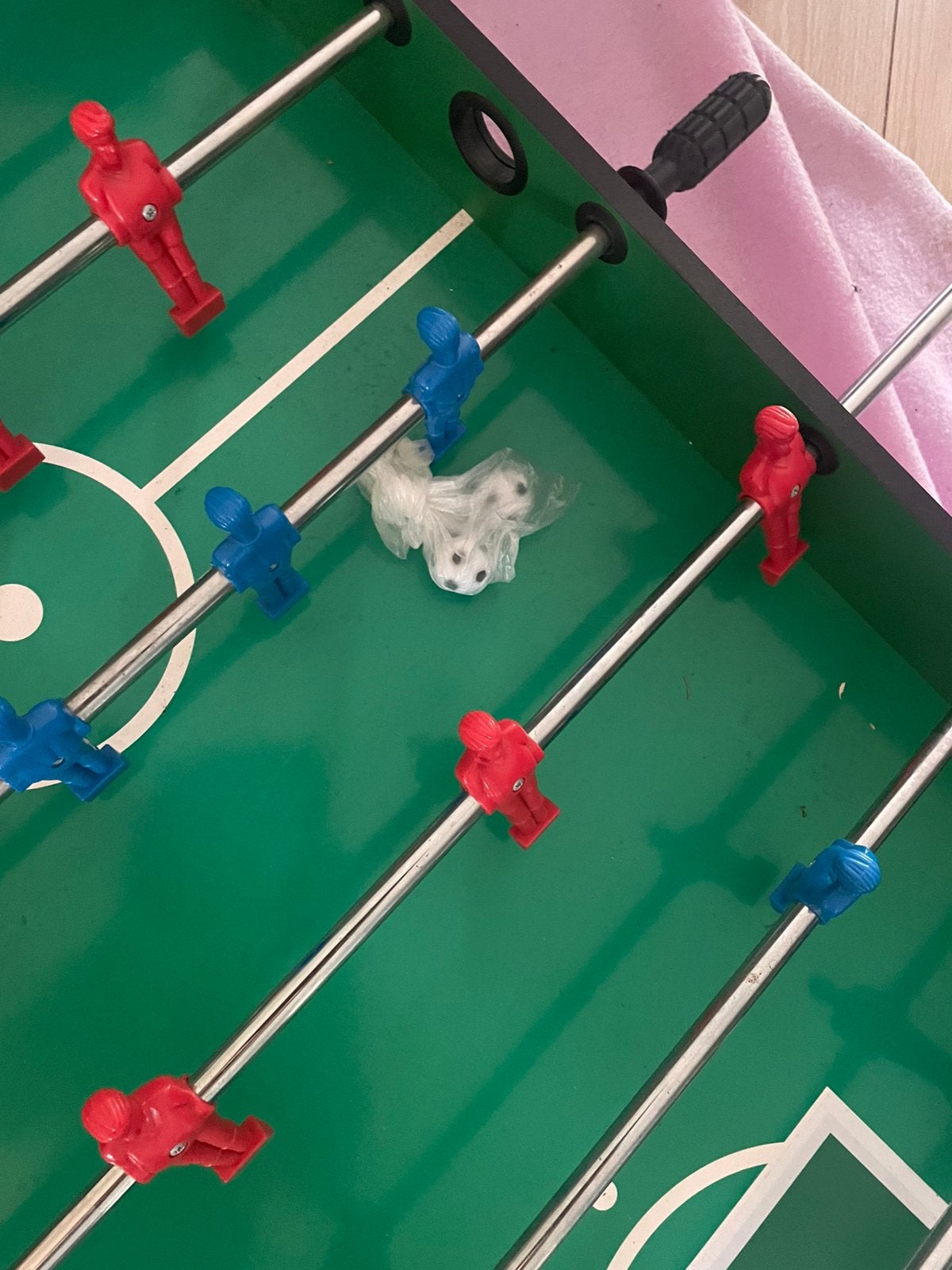 Voetbalspel tafelvoetbal, Ophalen, Zo goed als nieuw