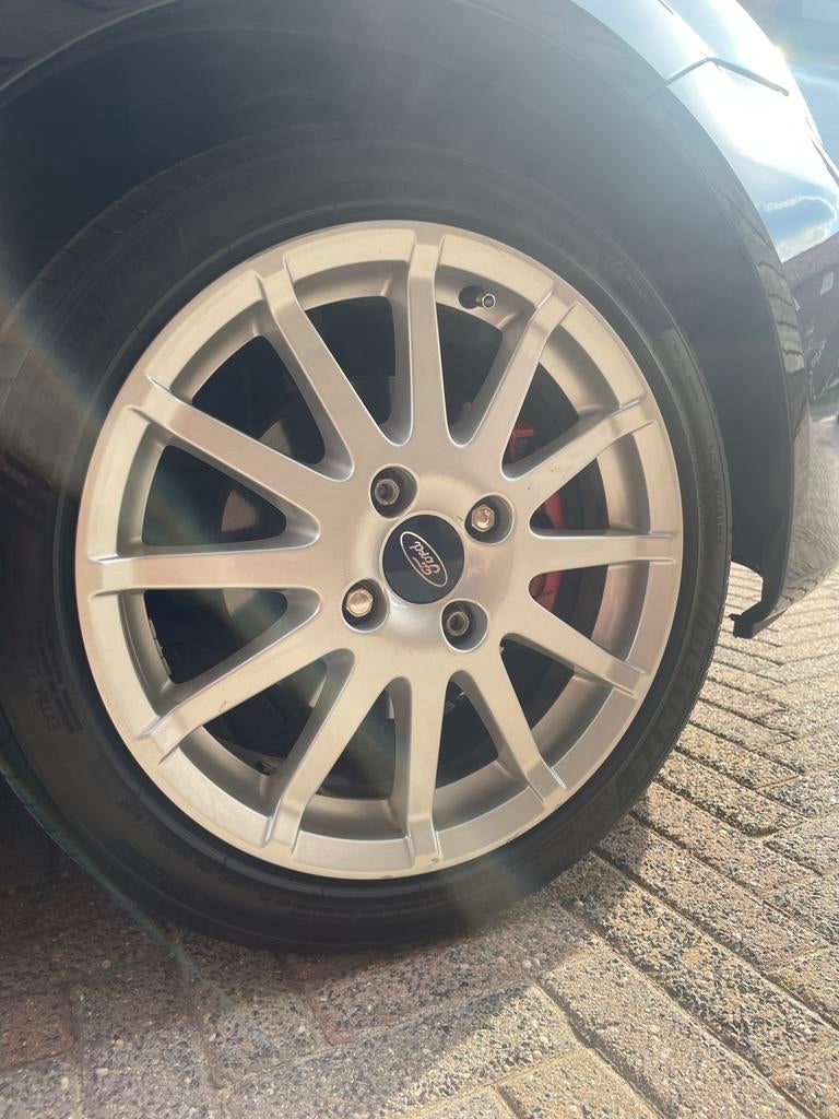 Ford Fiesta S Velgen met banden - Licht metaal 4x108 ET47, Ophalen of Verzenden, Gebruikt