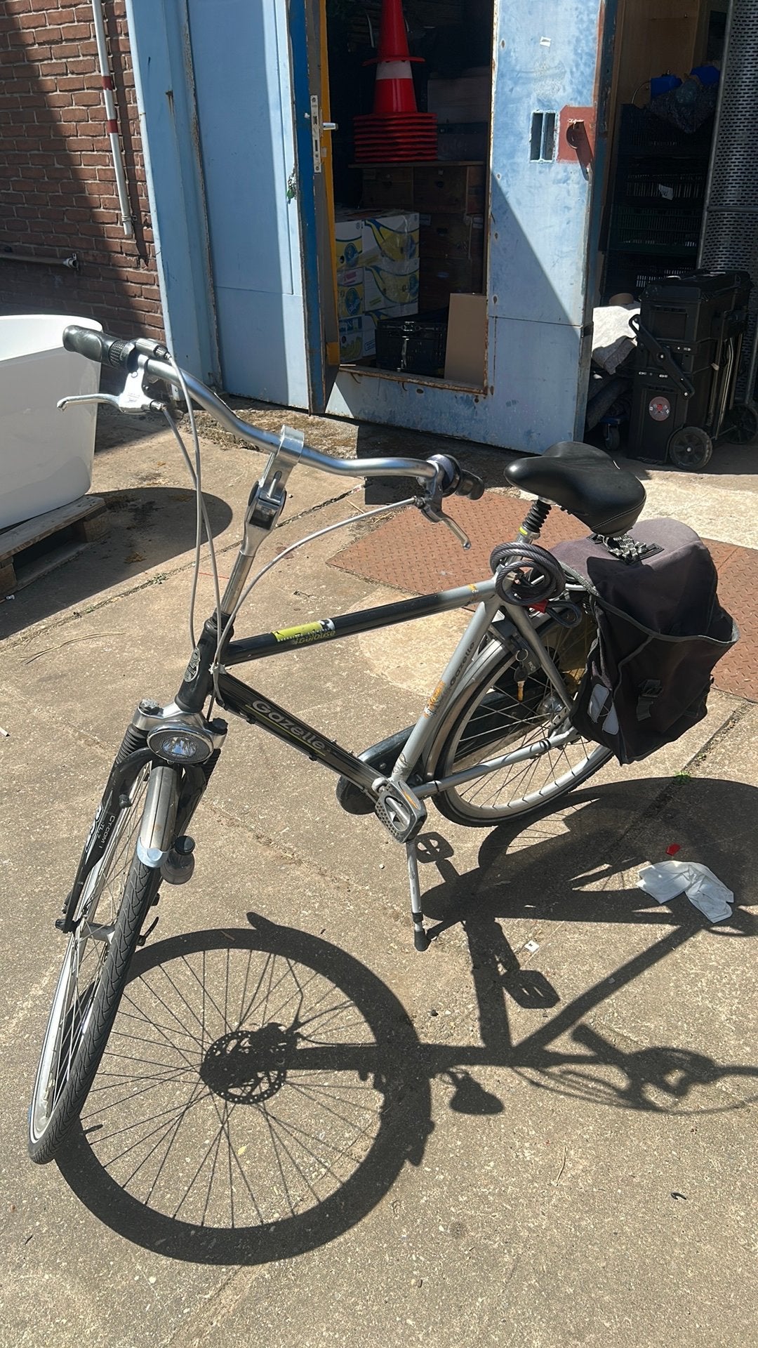Gazelle mannenfiets, Ophalen, Zo goed als nieuw, Gazelle