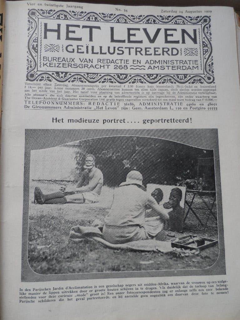 Het Leven. Weekblad Gebonden, Verzenden, Gelezen