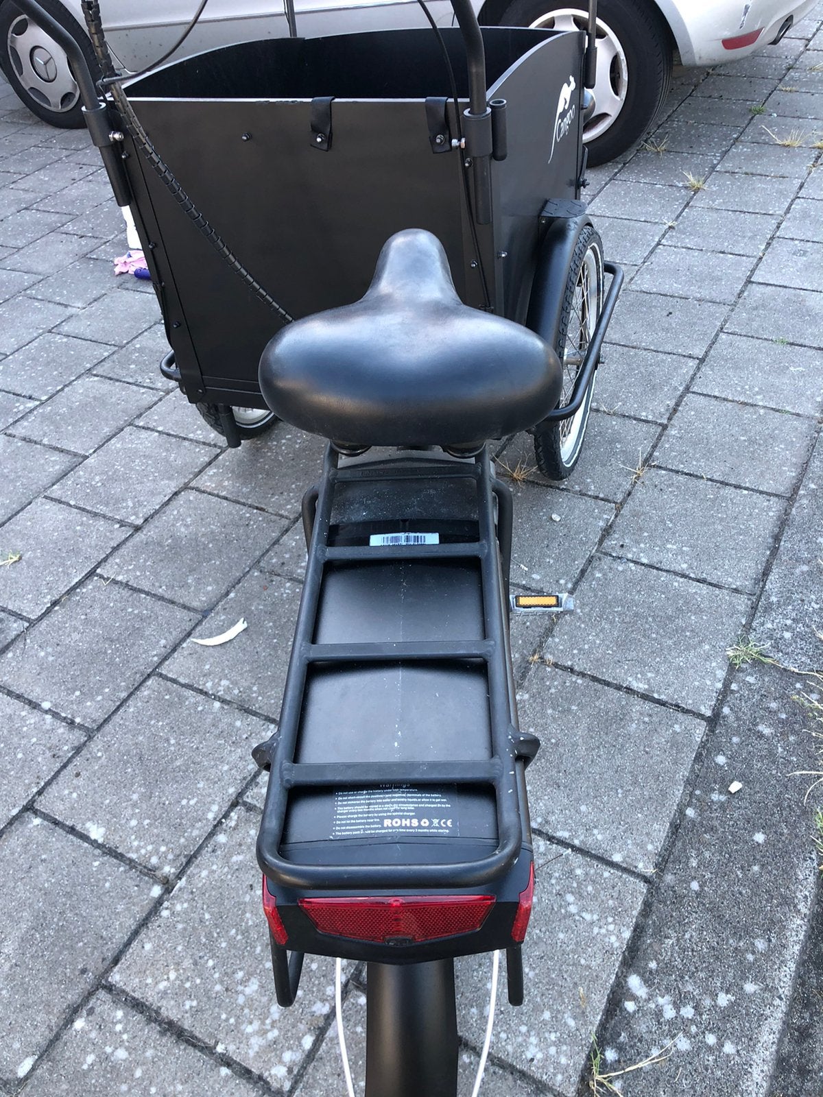 Cangoo Elektrische Bakfiets, Fietsen en Brommers, Gebruikt, Elektrisch, 2 kinderen, Ophalen