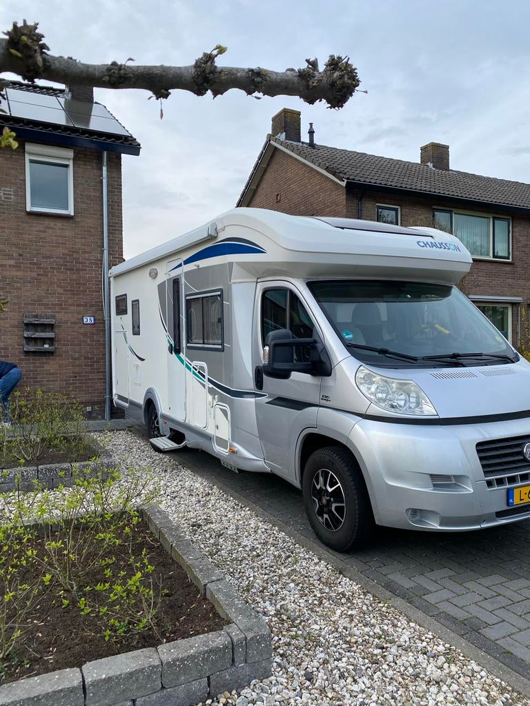 Chausson camper Trigano F14- Compact en Compleet, Standaard zit, Ringverwarming, Fiat, 7 tot 8 meter