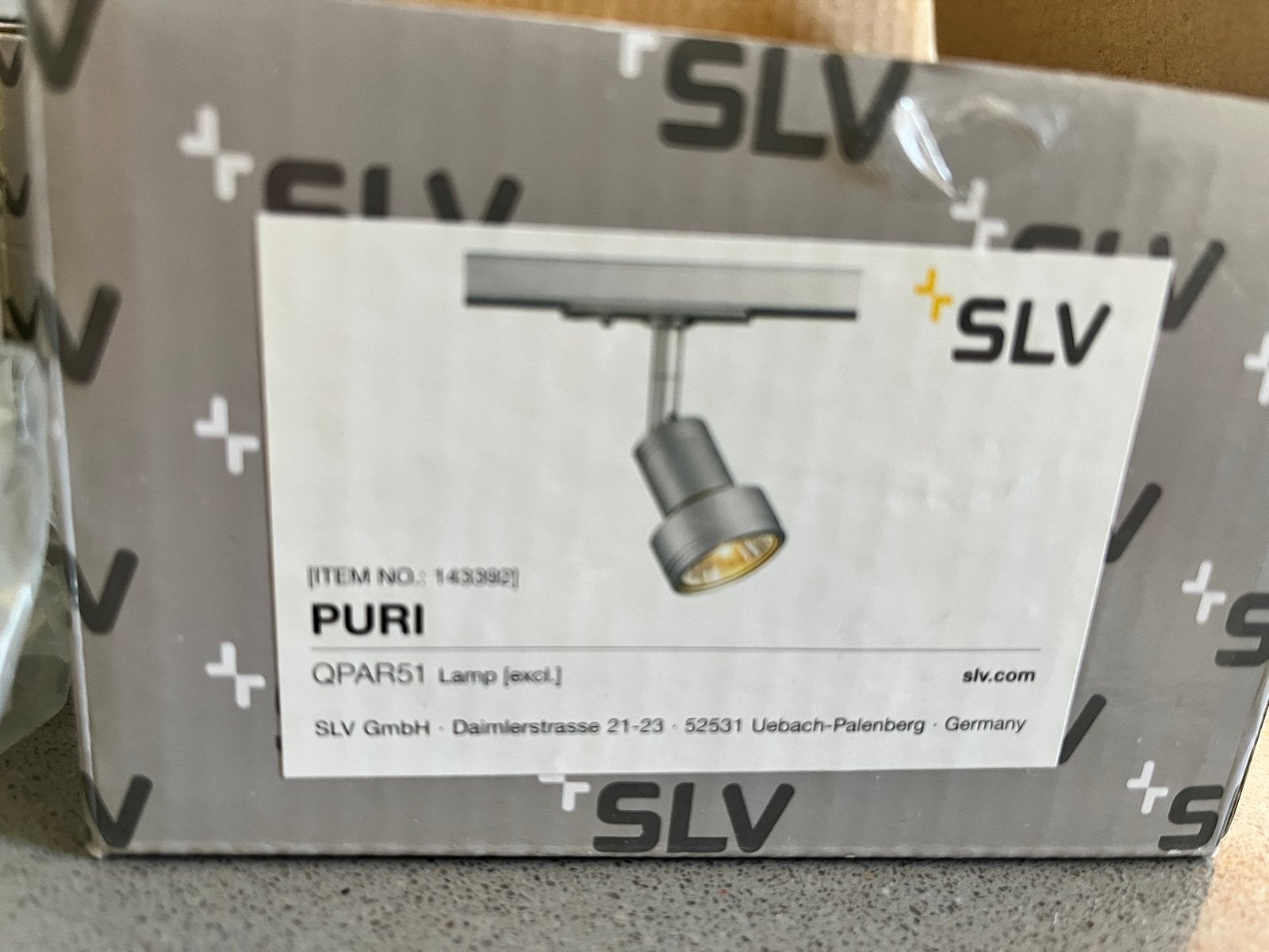 4x SLV PURI 1-fase lichtrail spots - Nieuw in verpakking, Huis en Inrichting, Lampen | Spots, Verstelbaar, Overige merken, Nieuw