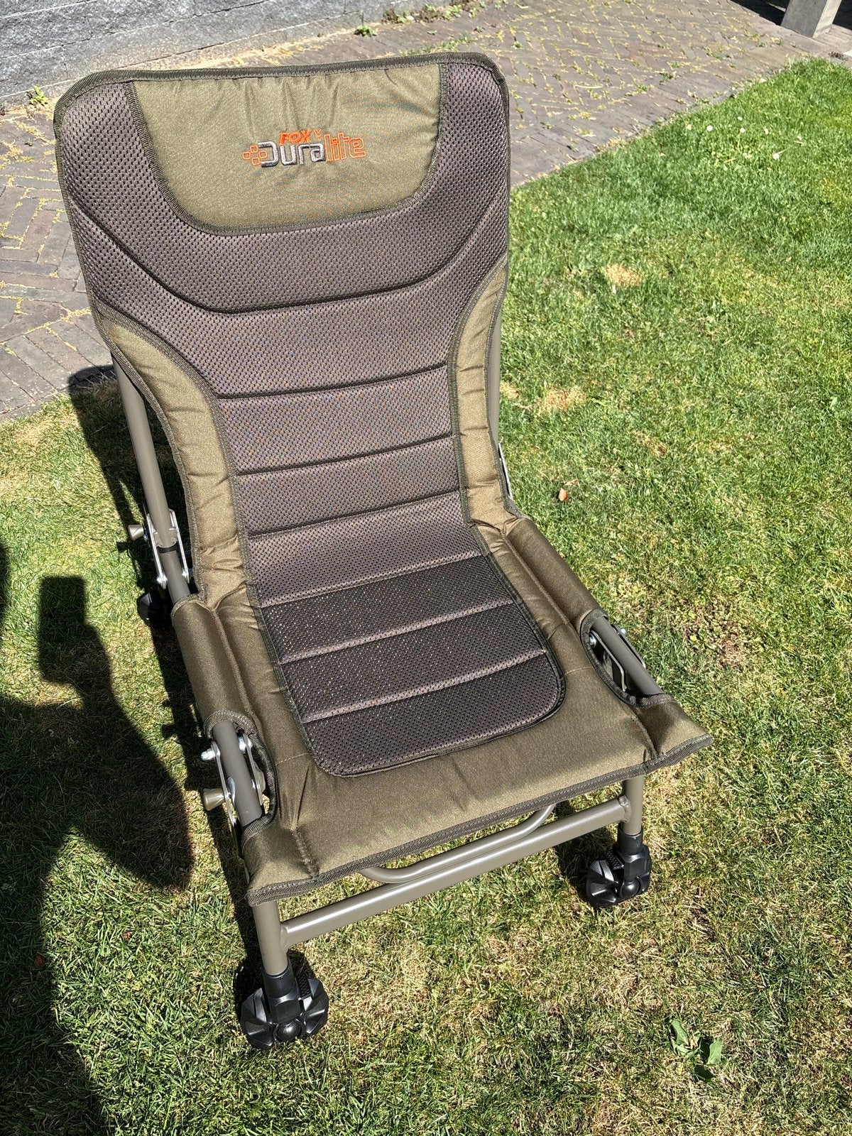Fox Duralite karper visstoel nieuw!!, Watersport en Boten, Ophalen of Verzenden, Nieuw