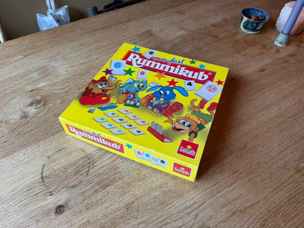 My First Rummikub – Goliath – 4 tot 10 jaar, Ophalen of Verzenden, Zo goed als nieuw, Goliath