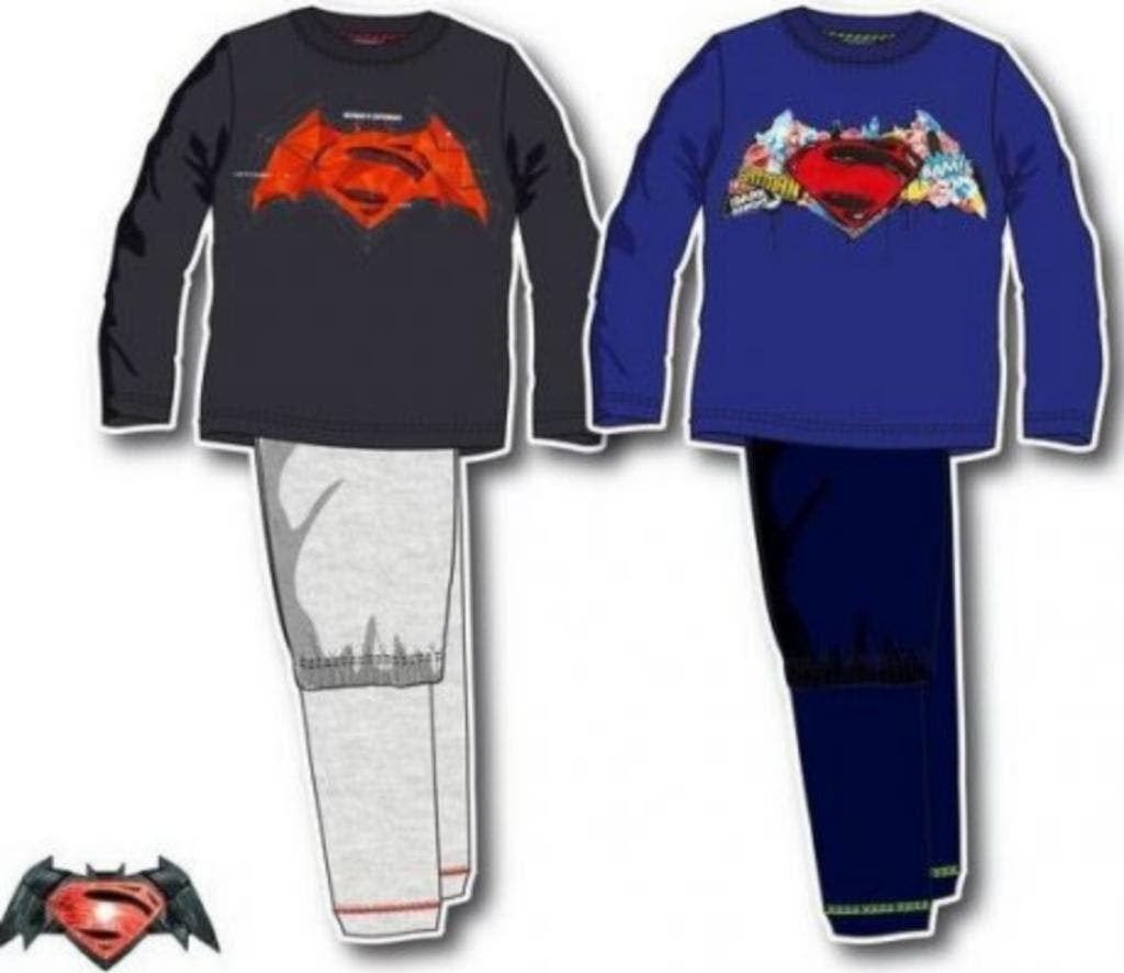 Batman vs Superman Pyjama - Maat 104 - 116 - 140 - Katoen, Nacht- of Onderkleding, Nieuw, Ophalen of Verzenden, Nvt