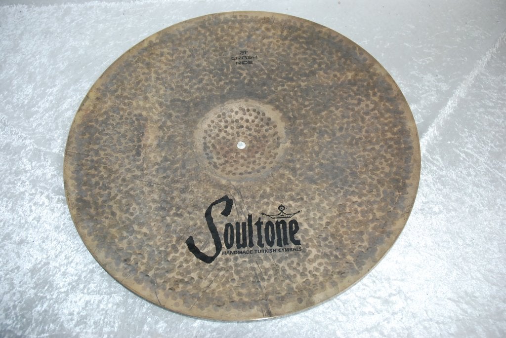 NIEUW!  Soultone Natural crash ride 2328gr 21 inch, ., Drums of Percussie, Nieuw, Ophalen of Verzenden