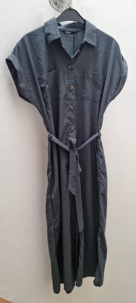 Only hemdjurk grijs NIEUW, Only, Nieuw, Ophalen of Verzenden, Maat 34 (XS) of kleiner