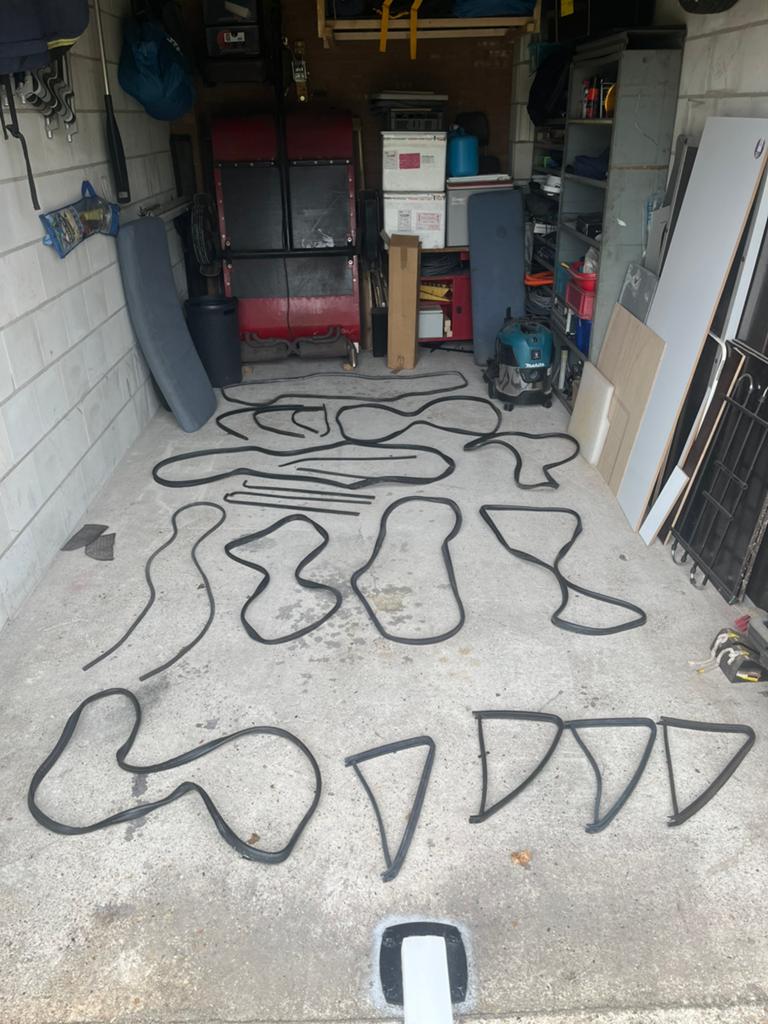 Raamrubbers volkwagen transportel T3, Ophalen of Verzenden, Gebruikt, Volkswagen