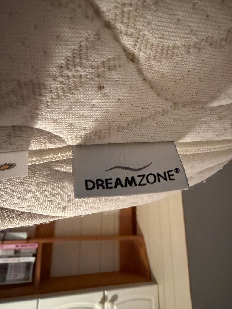 Dreamzone matras en bedbodem - Zo goed als nieuw, Ophalen, Tweepersoons, Zo goed als nieuw, 80 cm