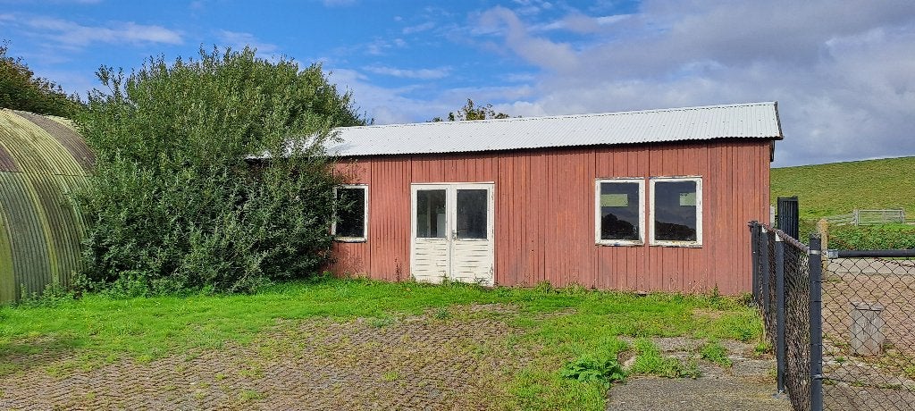 Schaftkeet voor op de bouwplaats, Ophalen, Gebruikt