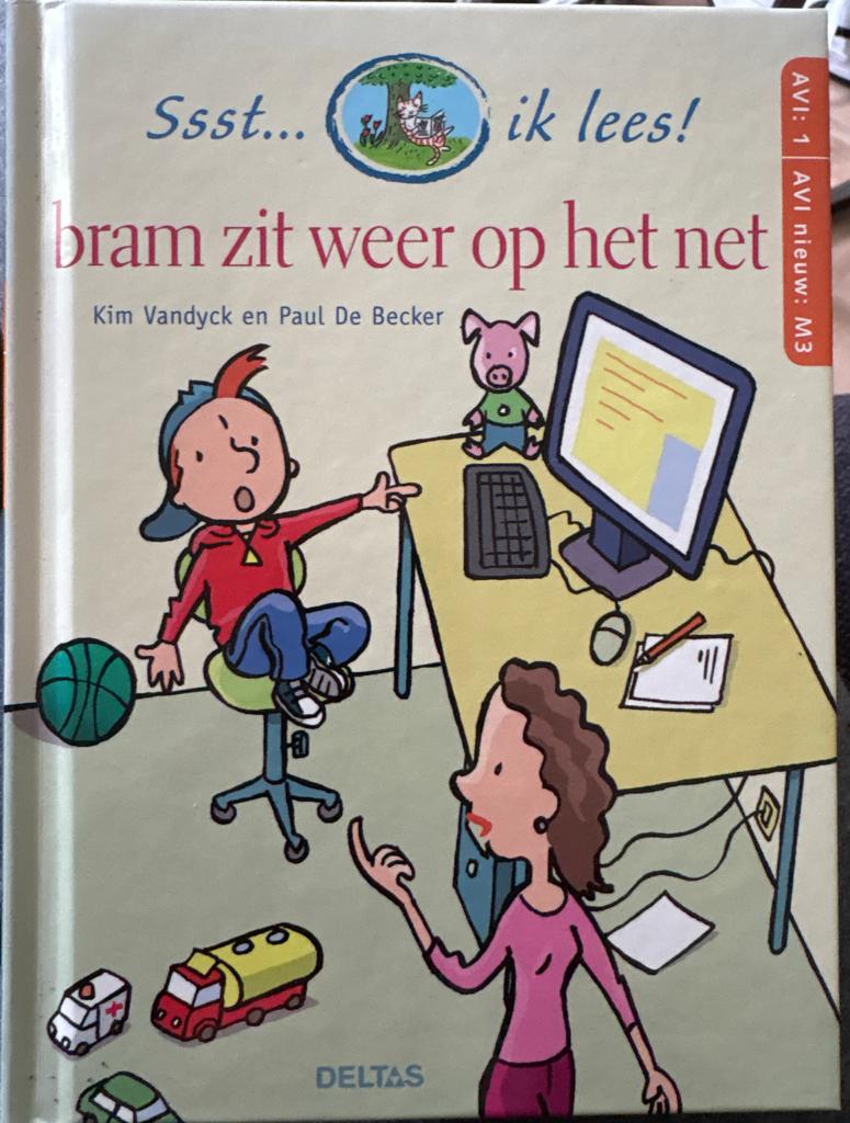 Kim Vandyck - Bram zit weer op het net, Fictie algemeen, Ophalen of Verzenden, Zo goed als nieuw, Kim Vandyck; Paul de Becker