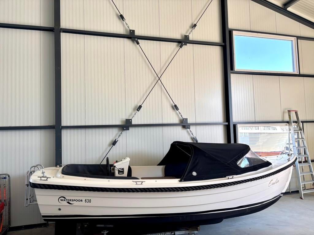 Waterspoor 630 | Spiegel sloep | Vetus diesel | ‘19, Watersport en Boten, Sloepen, Ophalen, Gebruikt, Binnenboordmotor, Waterspoor