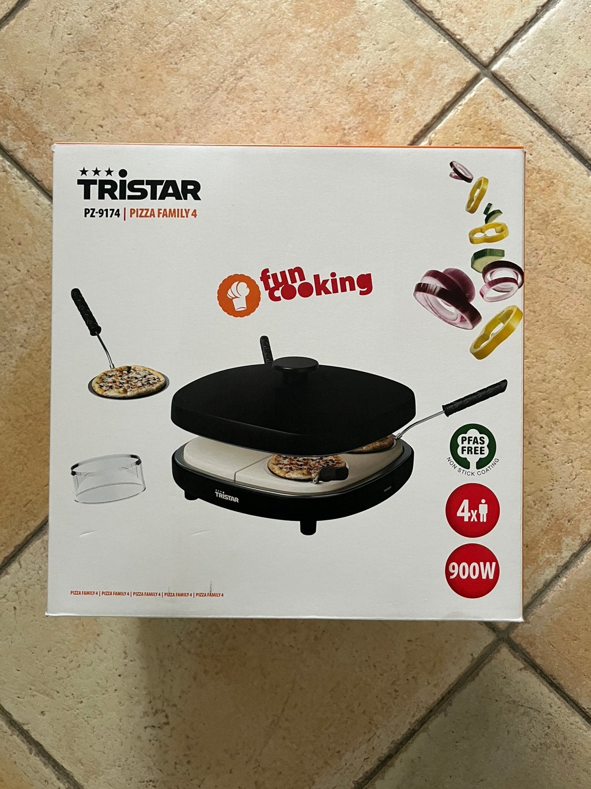 Tristar PZ-9174 Pizza family 4, Ophalen of Verzenden, Nieuw