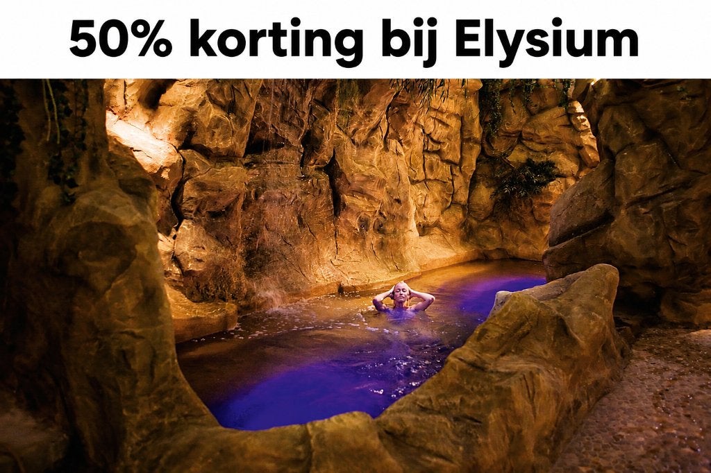 50% voordeel / kortingsbon voor Elysium, Drie personen of meer, Kortingsbon, Spa of Sauna