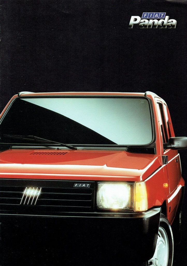 Folder Fiat Panda (1991), Verzenden, Gelezen, Overige merken