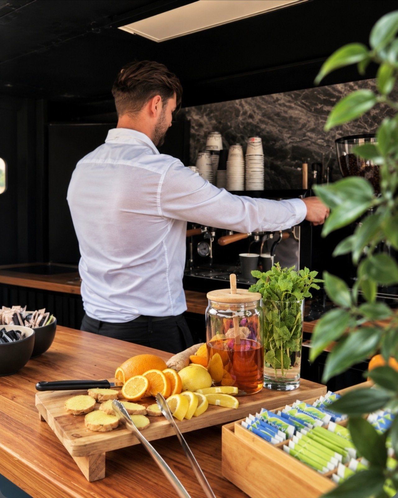 Barista op locatie - mobiele koffiebar - foodtruck, Ophalen, Overige
