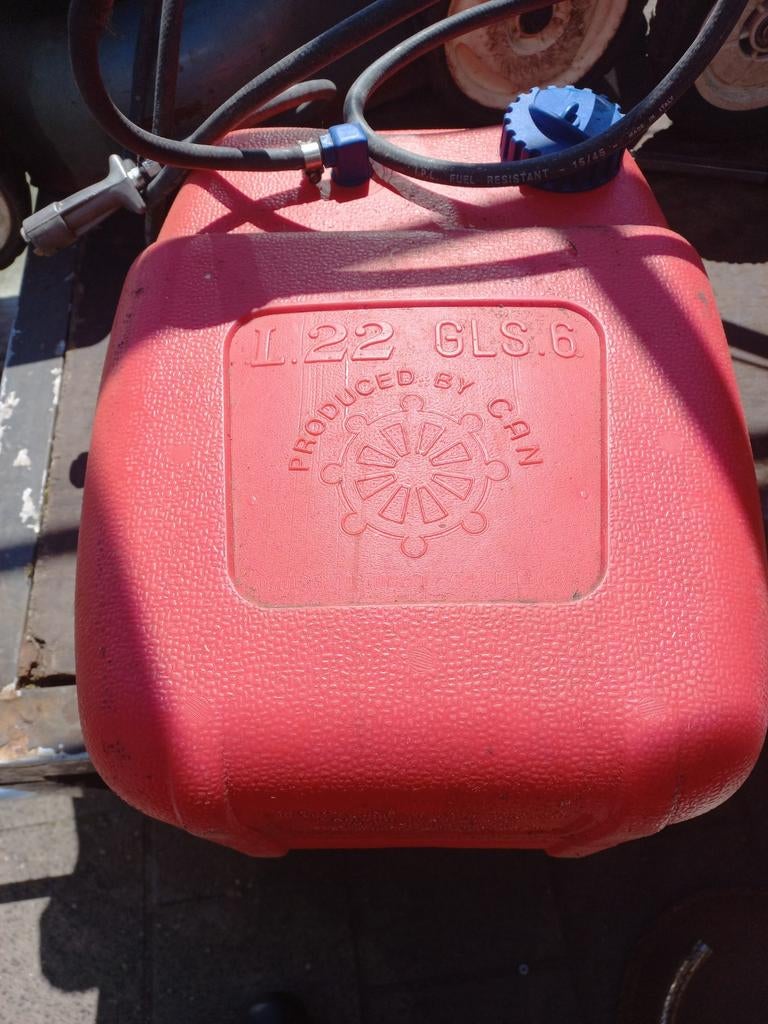 Externe bbm tank 22 liter, Watersport en Boten, Ophalen, Motor en Techniek