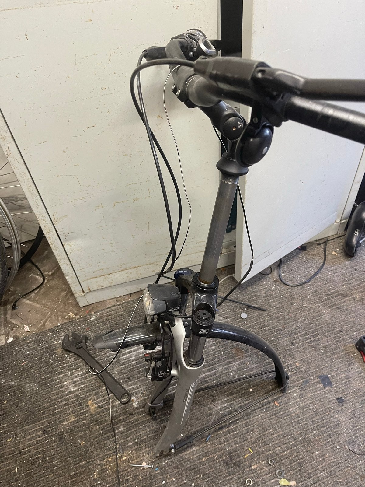Voorvork Impulse Kalkhoff Type, Fietsen en Brommers, Fietsonderdelen, Elektrische fiets, Gebruikt, Ophalen of Verzenden, Voorvork