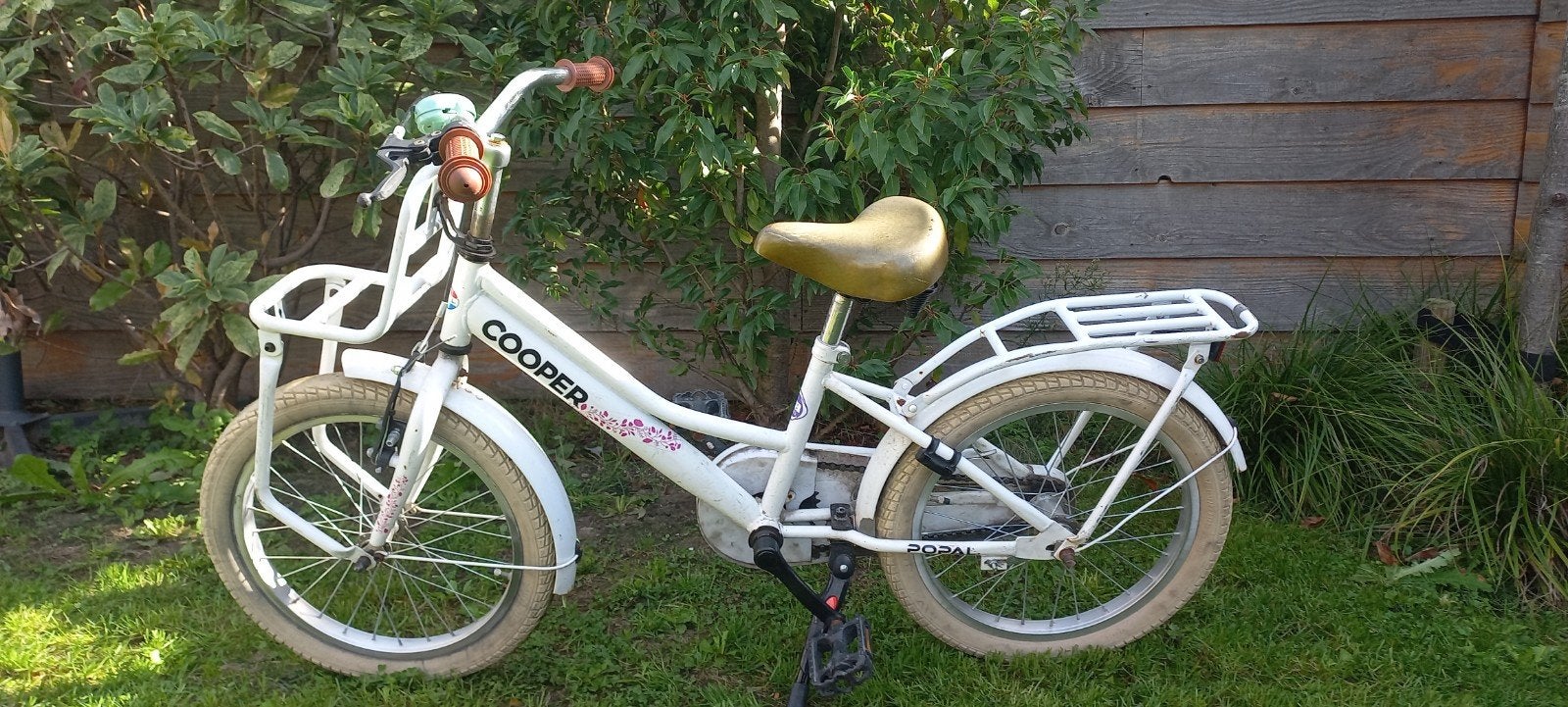 Popal Cooper kinderfiets, 18 inch, Ophalen, Terugtraprem, Popal Cooper, 16 tot 20 inch