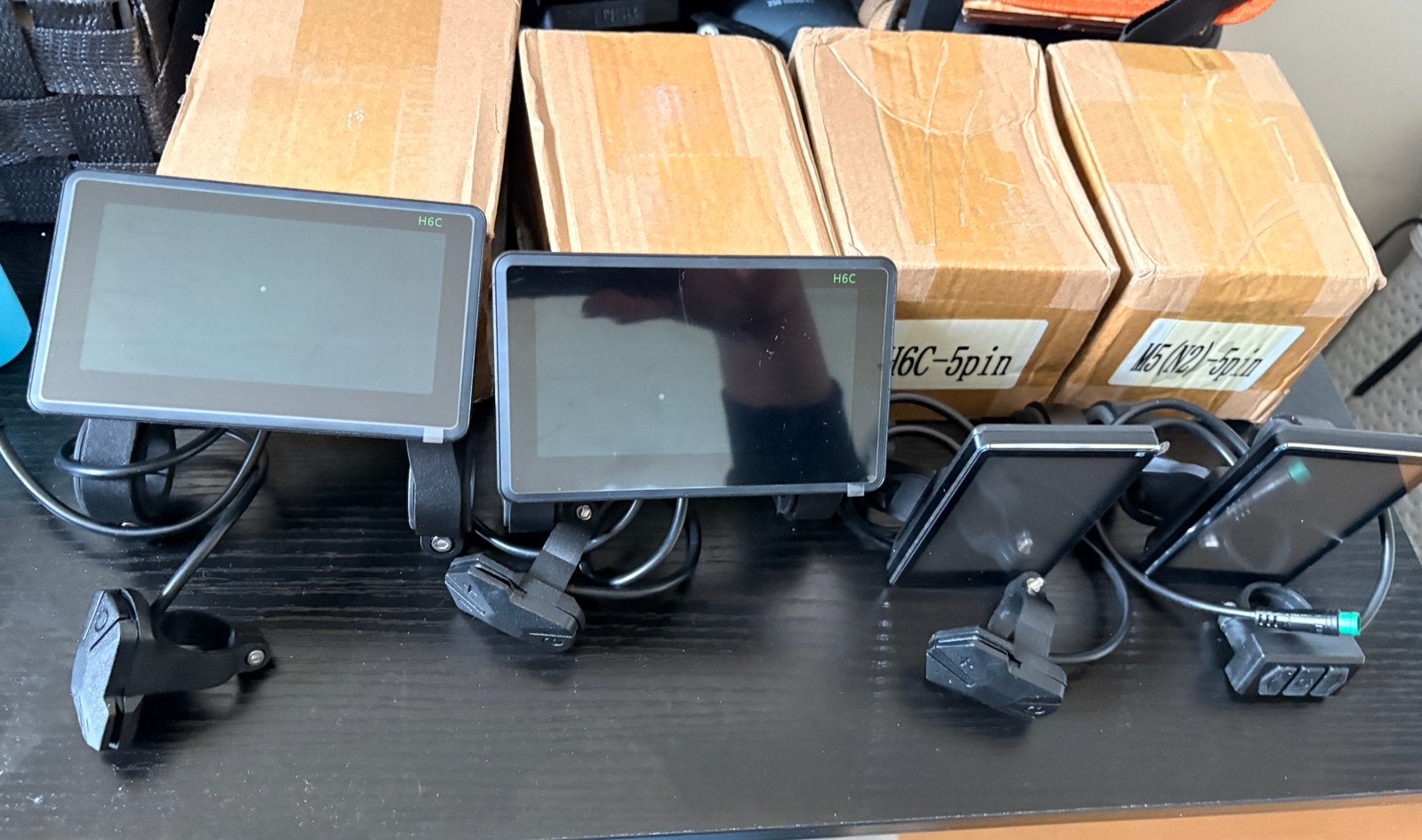 Te koop: V8 Fatbike Display Set – M5 of H6C – Nieuw – 5 Pin, Fietsen en Brommers, Ophalen of Verzenden, Draadloos, Nieuw