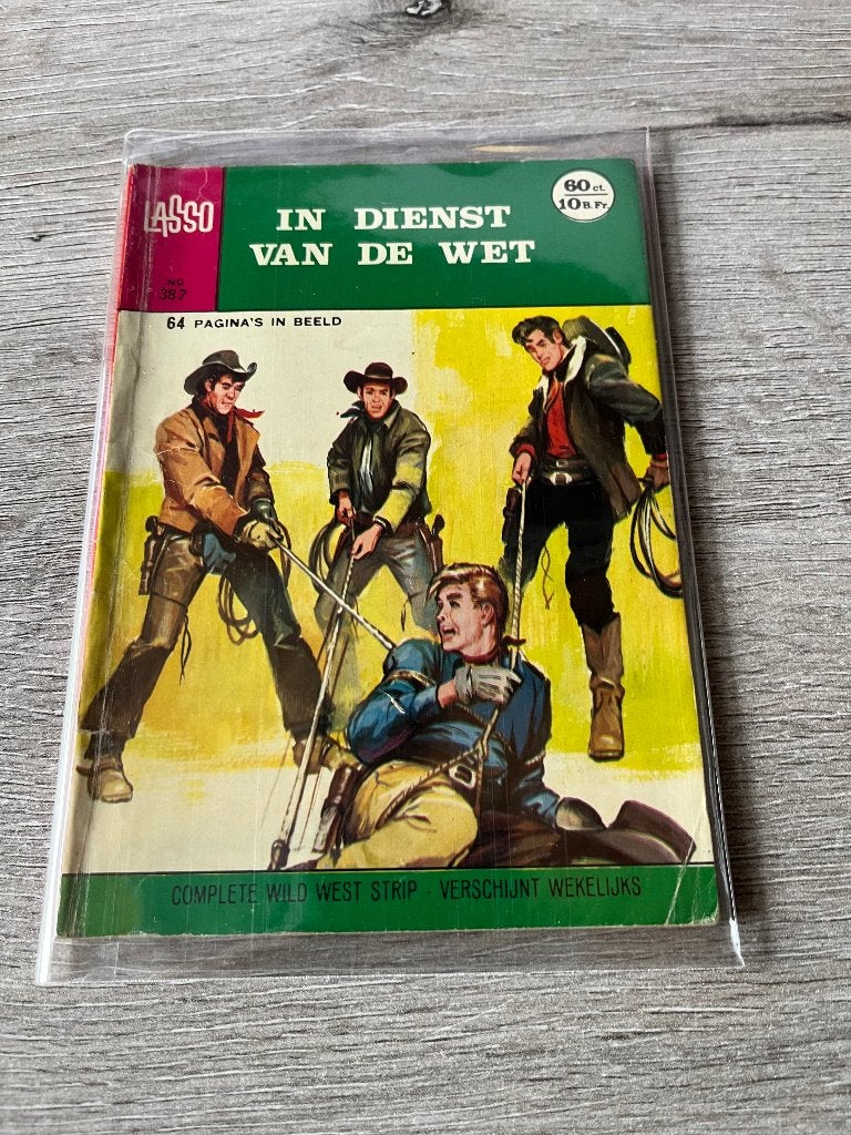 Lasso 387 In dienst van de wet, Eén stripboek, Ophalen of Verzenden, Gelezen