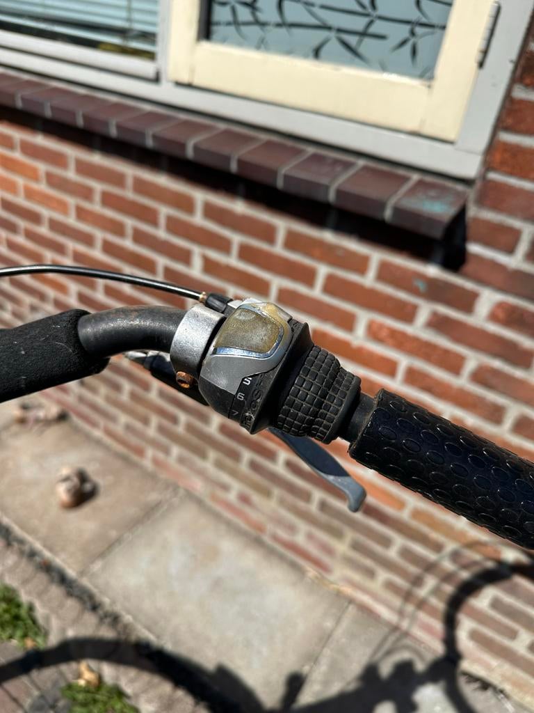Puch fiets met versnellingen en bagagedrager, Fietsen en Brommers, Overige merken, Terugtraprem, Gebruikt, Versnellingen