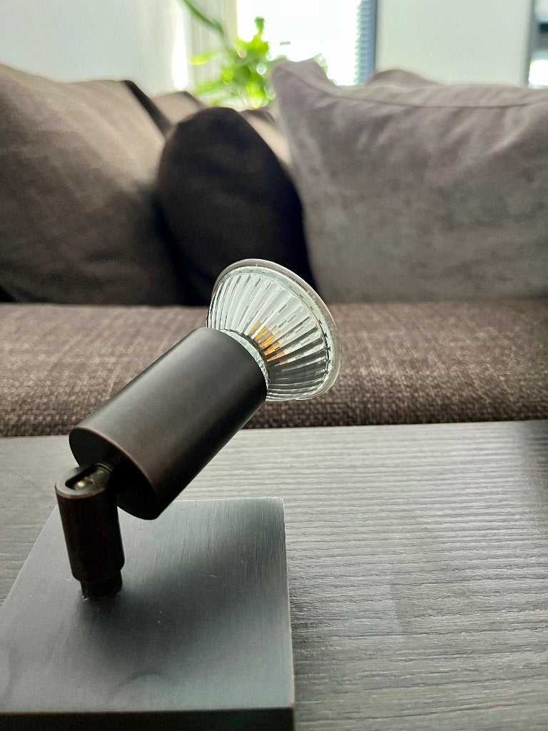 Mercure | Tafelspot | Spot | Tafellamp | Bureaulamp Brons, Ophalen, Overige typen, Minimalistisch, Zo goed als nieuw