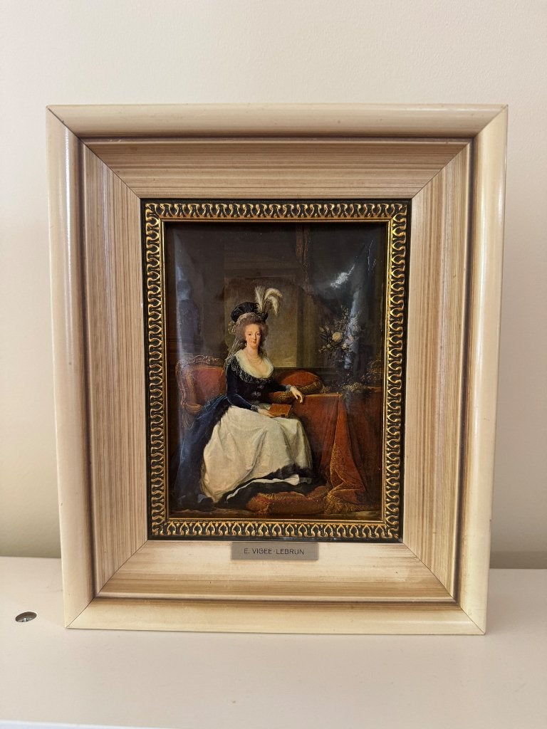 Ingelijste klassieke kunstdruk Marie-Antoinette, Ophalen of Verzenden