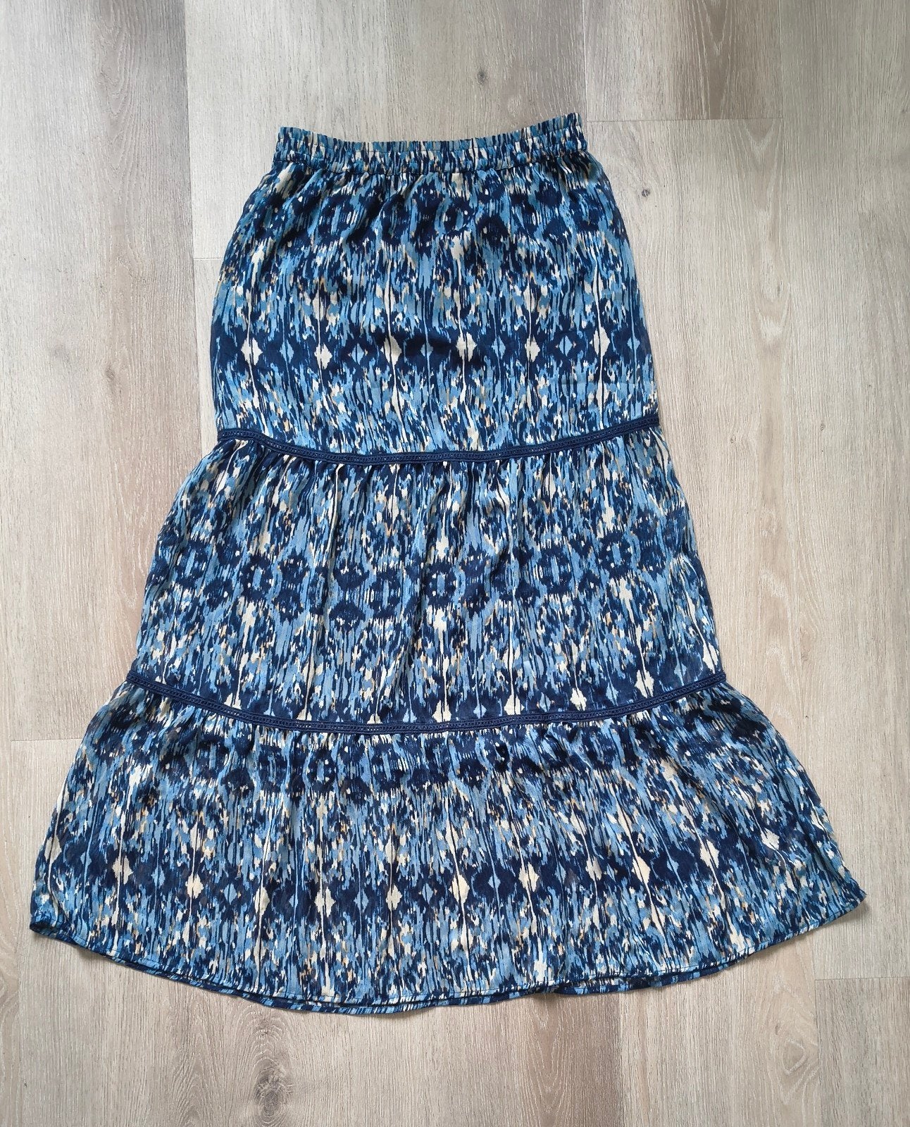 Only maxi rok, Ophalen of Verzenden, Zo goed als nieuw, Zwart, Onder de knie