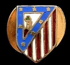 Atletico Madrid knoop-speld- emaille, Verzenden, Nieuw, Sport, Speldje of Pin