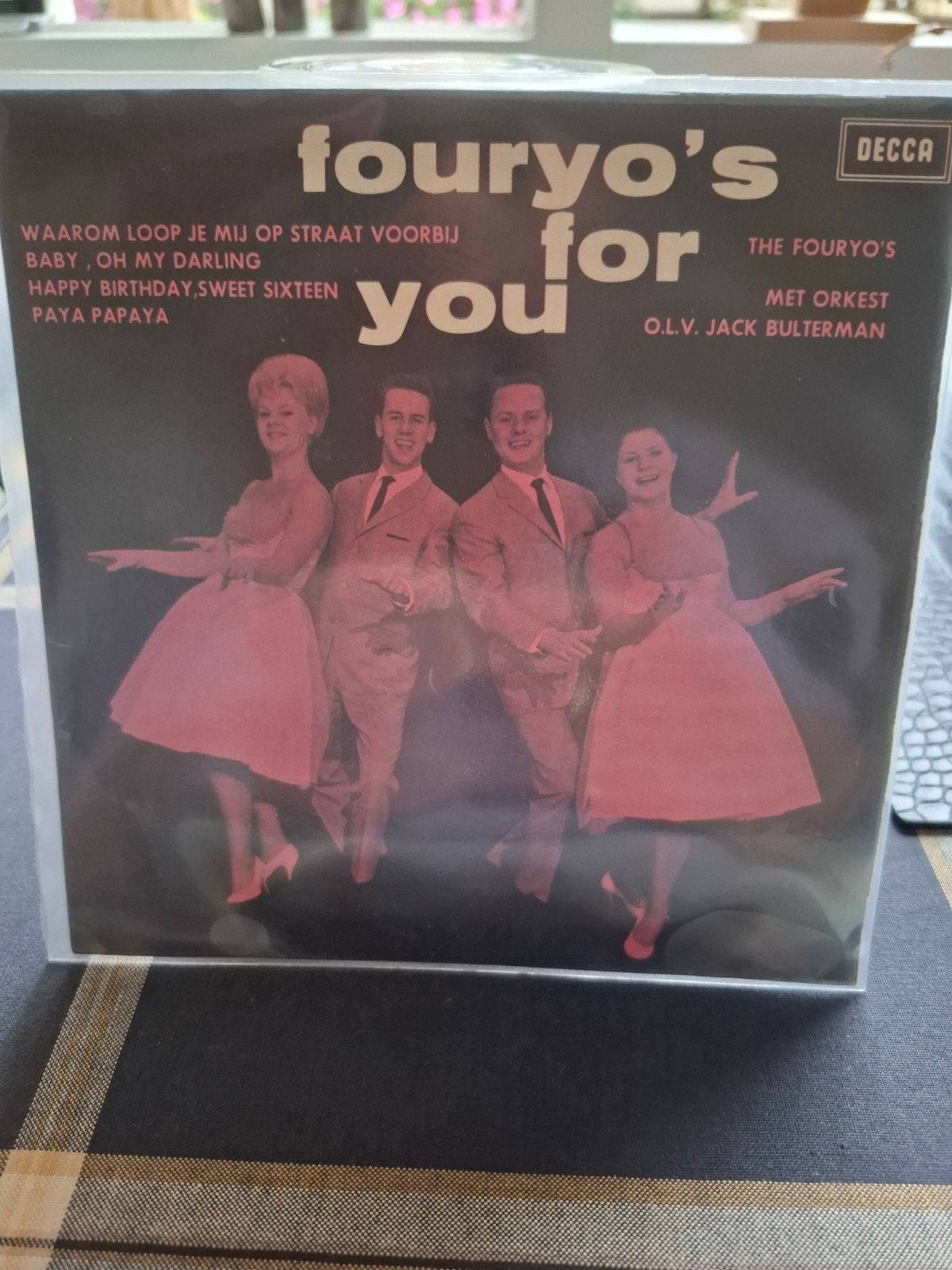 fouryo's for you., Gebruikt, Verzenden, 7 inch, Levenslied of Smartlap