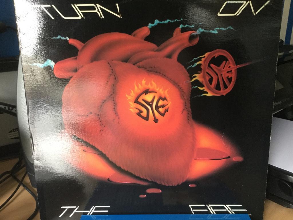 Sye-Turn on the fire. 1985 heavy metal., Ophalen of Verzenden, Zo goed als nieuw